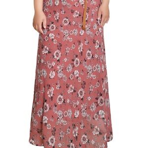 Floral Print Women's Skirt